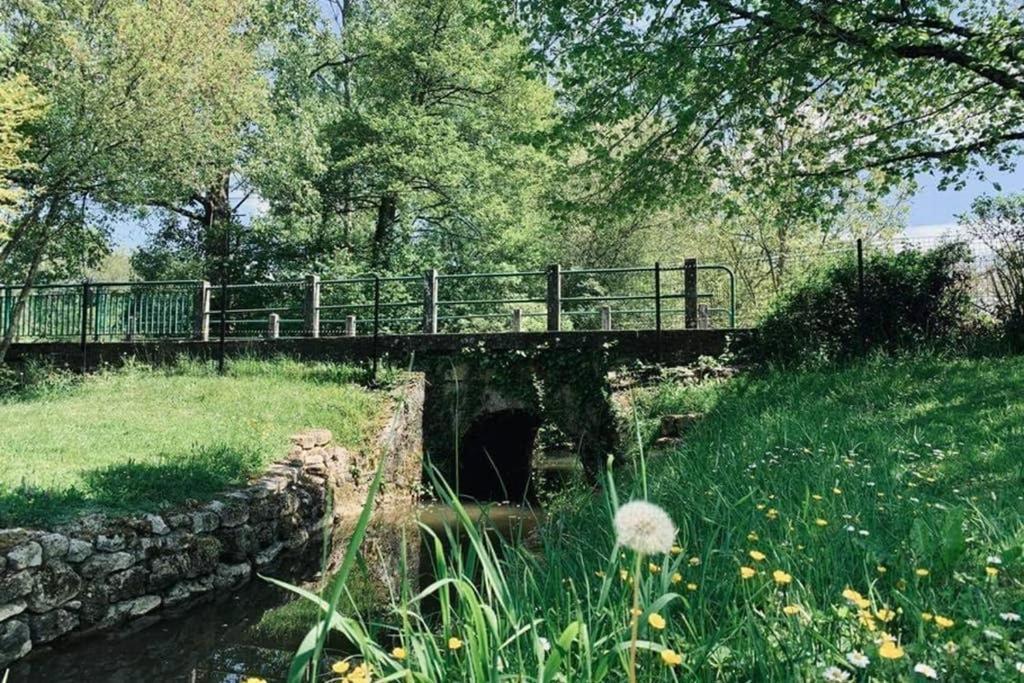 Gite Moulin De Lausseignan Barbaste Buitenkant foto